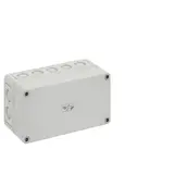 SPELSBERG TK PS 1809-8-m Leergehäuse TK 180x94x81 mm, Polystyrol, Ausschlagmembranen | grau