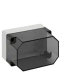 SPELSBERG TK PS 1811-13f-to Leergehäuse TK 180x110x137 mm, Polycarbonat | grau/transparent