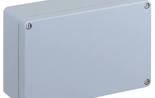 SPELSBERG AL 2616-9 Industrieleergehäuse IP66 Standard | silbergrau | 260x160 mm
