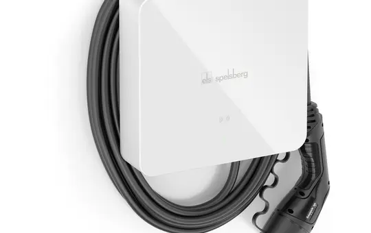 SPELSBERG 59143701 Wallbox Smart Pro mit 7 m Kabel | weiß