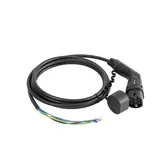 SPELSBERG LL 5m T2 Ladekabel mit Kupplung Typ 2 | tiefschwarz | 5 m