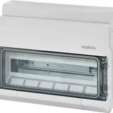 HENSEL KV 9118 NT Kleinverteiler IP65 1-reihig, 18 TE, NT-Klemme