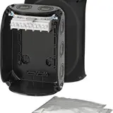 HENSEL WP 1006 B Kabelabzweigkasten Serie WP 130x180 mm, metr. Vorprägungen | schwarz | 6 mm²