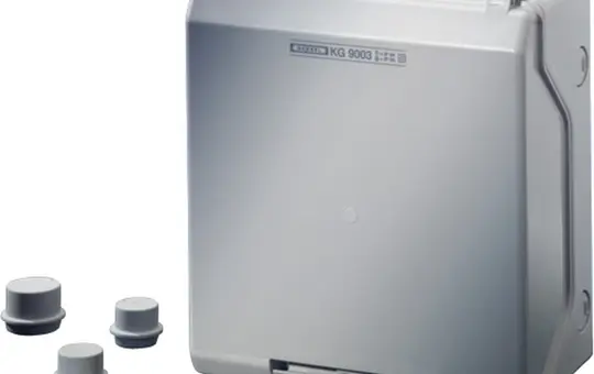 HENSEL KG 9003 IN KG-Leergehäuse 253x217 mm | grau | 115 mm