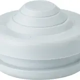 HENSEL Ste16V Steckstutzen Pg16, geschlossen | grau