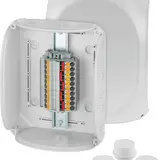 HENSEL DK 2516 P Kabelabzweigkasten mit Klemmen Serie DK 205x255x112 mm | lichtgrau | 16 mm²