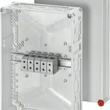 HENSEL K7055 Kabelabzweigkasten mit Klemmen Serie DK 5-polig | grau | 16-50 mm²