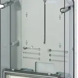 HENSEL KV9337 Kleinverteiler Zählergehäuse IP65 mit Klappdeckel, ohne Klemme