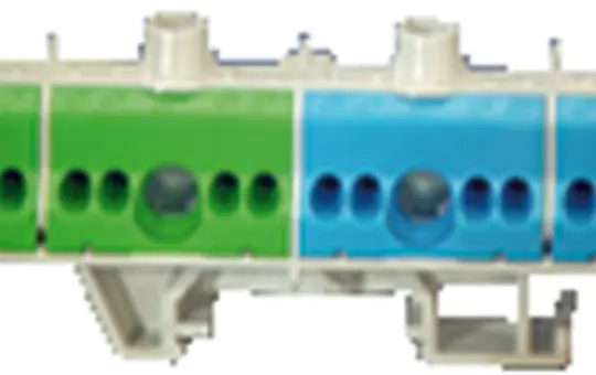 HENSEL FC PN 20 PE-und N-Klemme 2-polig, je 10 Klemmstellen