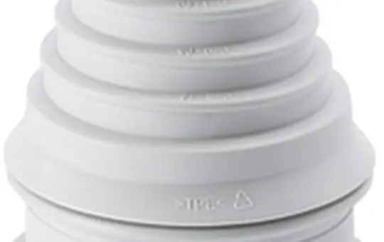 HENSEL KST 82 Stufenstutzen grau | Ø 30-72 mm