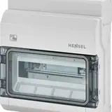 HENSEL KVPC9112 Kleinverteiler wetterfest IP65 1-reihig, 12 TE