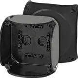 HENSEL EB04B Leergehäuse Serie EB 83x83 mm | schwarz | 55 mm