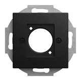BUSCH-JAEGER 2553-915 XLR-Abdeckung Balance SI schwarz matt