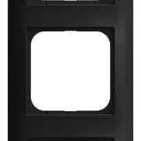 BUSCH-JAEGER 1723-915 Abdeckrahmen Balance SI 3-fach | schwarz matt