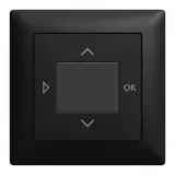 BUSCH-JAEGER 6422 UJ-915 Jalousie-Compact-Set Balance 2-fach | schwarz matt