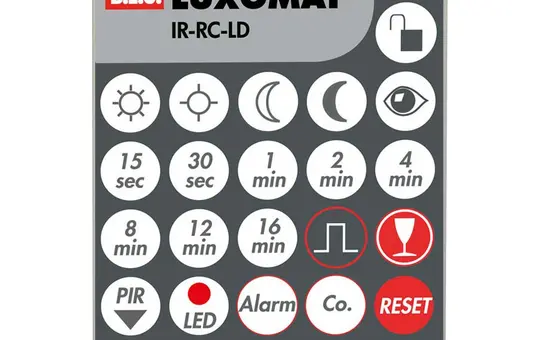 B.E.G. 92649 IR-Fernbedienung für LUXOMAT RC IR-RC-LD