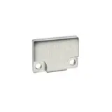 BARTHELME 62398614 Endkappe für BARdolino flach, Aluminium, inkl. 4 Schrauben
