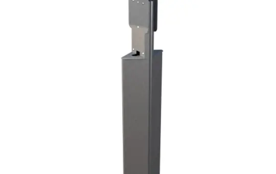 FleXmount FM_MER_EC_DA_TWIN Komplett-Stele Mercedes Benz ECE mit Dach, 2-fach