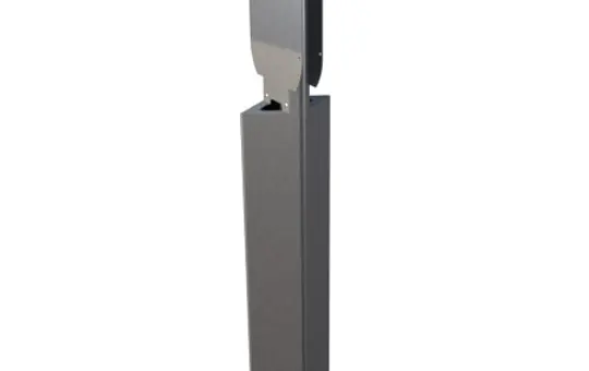 FleXmount FM_VES_EVC04_TWIN Komplett-Stele Vestel EVC04 ohne Dach, 2-fach