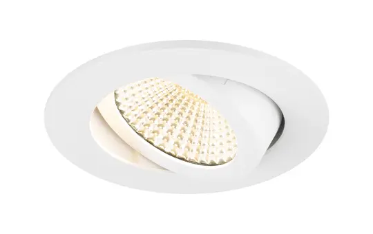 SLV 1007391 Deckeneinbauleuchte rund IP20 NEW TRIA 68 8,3 W, 3000 K, 60° | weiß