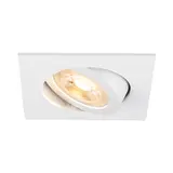 SLV 1007371 Deckeneinbauleuchte eckig IP20 NEW TRIA 68 max. 10 W | weiß