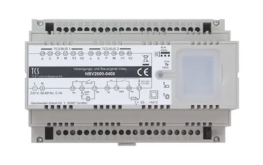 TCS NBV2600-0400 Versorgungs- und Steuergerät für Video-Anlagen