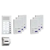 TCS PPAF06-EN/02 Audio-Set Außenstation AP PAK 6 WE, 6 Tasten, 6 Freispr. ISW3030