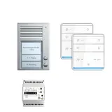 TCS PSC2320-0000 Audio-Set Außenstation AP PAK für 2 Wohneinheit,2 Taste,2 Freispr.