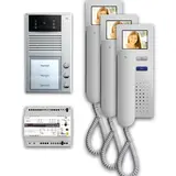 TCS PVC1430-0010 Video-Set Außenstation AP AVC 3 WE, 3 Tasten, 3 Telefone