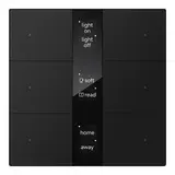GVS CHPBD-06/36.1.11 KNX Secure Tastsensor S-Serie 3-fach, Display Normalglas | schwarz