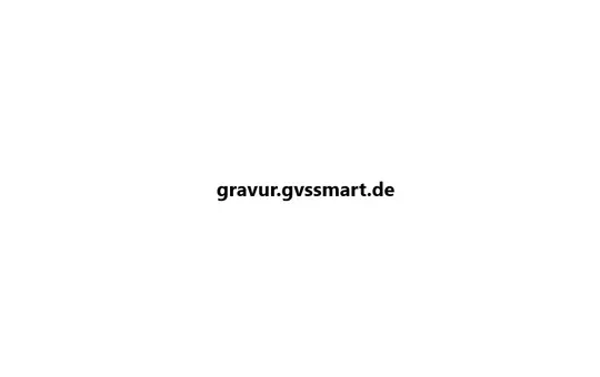 GVS 503053440 Gravur für Wippen Standard