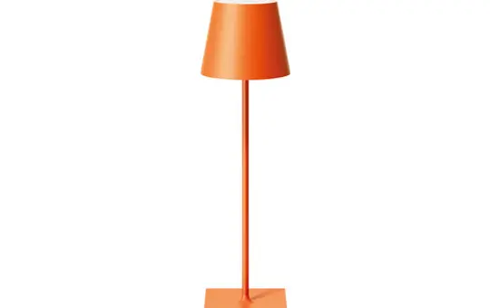 SIGOR 4548701 Akku-Tischleuchte Nuindie USB-C rund 2,2W FlexMood 2200K/2700K IP54 168/197lm Ra85 | glutorange