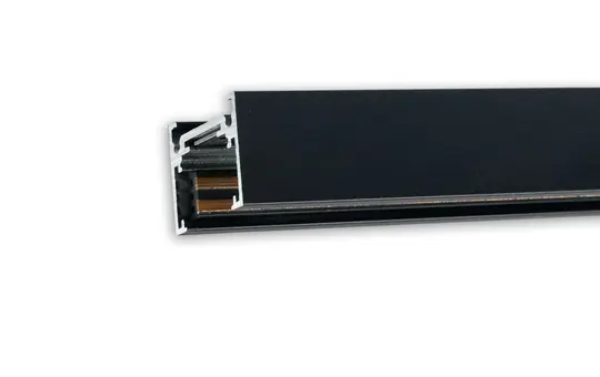 ISOLED 116051 Aufbauschiene flat Track48 NV schwarz | 2 m