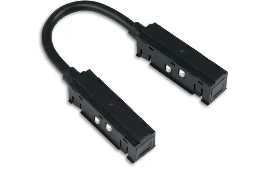 ISOLED 116064 Linearverbinder für Track48 NV flexibel, 180° | schwarz