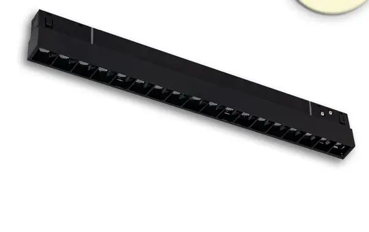 ISOLED 116081 DALI-Rasterleuchte für Track48 NV 3000 K | schwarz | 32 cm