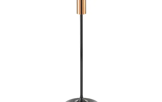 SIGOR 4564101 Akku-Tischleuchte Nucandle 1,6 W 2700K IP54 180lm Ra85 | keramikschwarz/kupfer