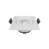 SIGOR 5734201 Einbauleuchte 68 Diled eckig 6W 380lm 3000K 36° dim | weiß