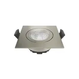 SIGOR 5734501 Einbauleuchte 68 Diled eckig 6W 380lm 3000K 36° dim | stahl