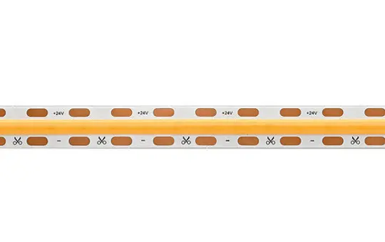 SIGOR 5914001 16W/m COB Free Cut LED-Streifen 2700K 546 LED/m 24V IP00 | 5 m