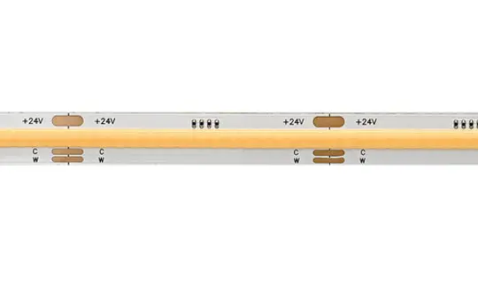 SIGOR 5914701 15W/m COB DTW LED-Streifen 2700-4000K 640LED/m IP00 24 V DC 713+680lm/m RA90 | 5 m
