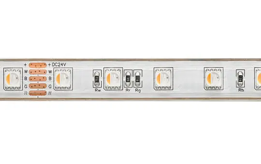 SIGOR 5938501 10W/m High Temperature LED-Streifen RGB/2700K 300LED/m IP65 24V 840lm RA90 | 5 m