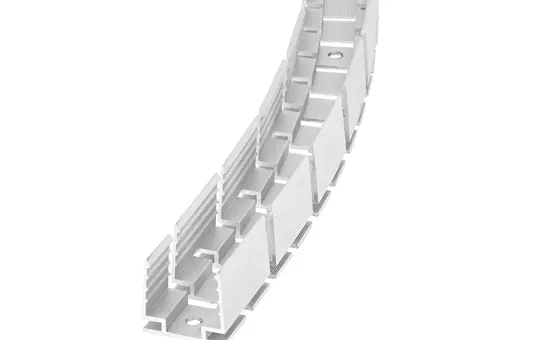 SIGOR 9837401 Aluprofil für Art Top, Top 3D und Side biegbar | 1 m