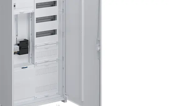 HAGER ZB325C15LS Komplettschrank 2 Felder, 1 ZP/VF-5rh, APZ, IP44, SKII, NRM | 1100 mm