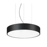 BRUMBERG 13601183 LED-Pendel-Flächenleuchte BIRO CIRCLE rund, 70 W, 7328 lm, 3000 K, direkt | strukturschwarz | 750 mm