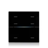 EELECTRON 9025GH06L03 KNX-Multisensorabdeckung GLASSPAD Line 6-fach, Single, für HC06A01KNX-3 | schwarz