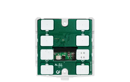 EELECTRON HC06A01KNX-1 KNX-UP-Temperaturregler Luftfeuchtigkeit | weiß
