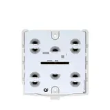 EELECTRON KP10C02KNX-1-3M KNX-Codetastatur Secure, 3-modulig | weiß