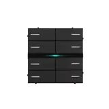 EELECTRON SO08L02KNX-3 KNX-Tastsensor LITE 8-fach | schwarz