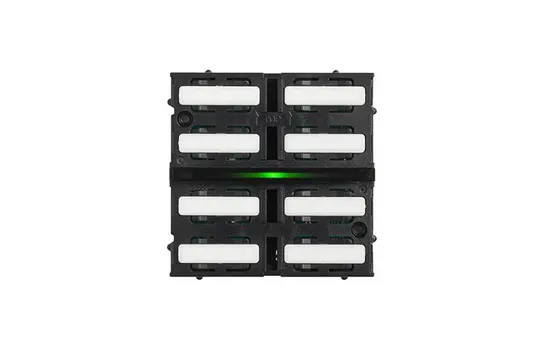 EELECTRON SO08A01KNX KNX-Tastsensor LITE 8-fach, 3-modulig | weiß