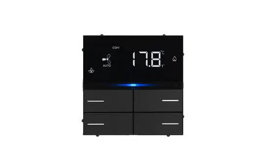 EELECTRON TO04L02KNX-3 KNX-Temperaturregler LITE 8-fach | schwarz